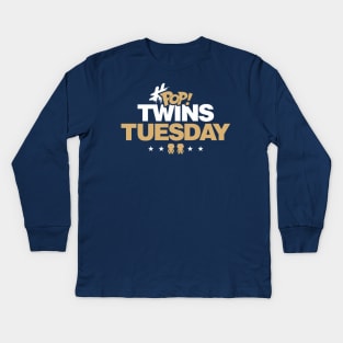 Pop Twins Tuesday Kids Long Sleeve T-Shirt